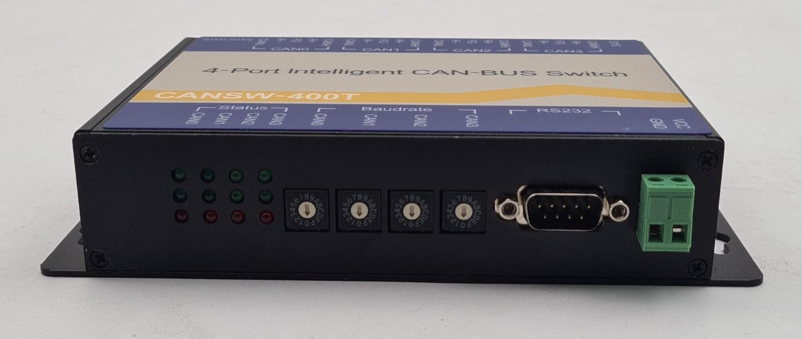 NEW - CANSW-400T 4-Port Intelligent CAN-BUS Switch HUB embedded-soc