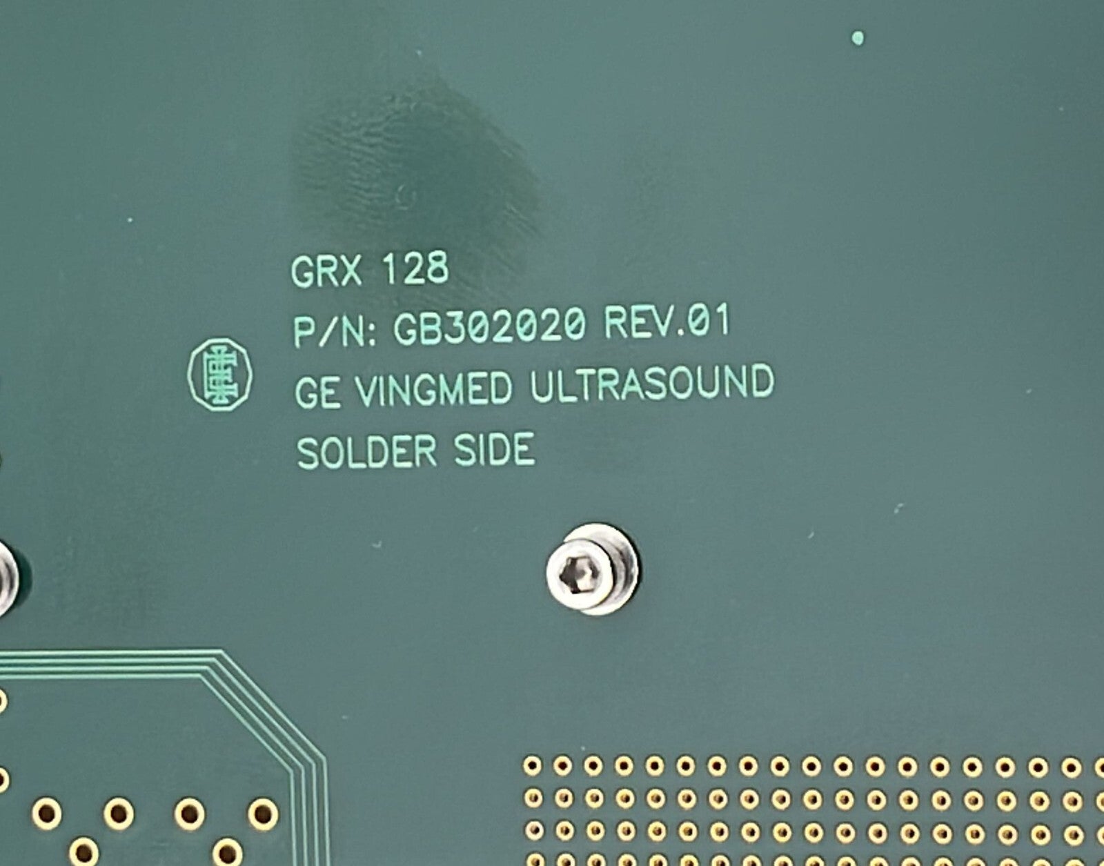 GE Healthcare Vivid E9 Ultrasound GRX 128 GA307566-02 Board GB200025