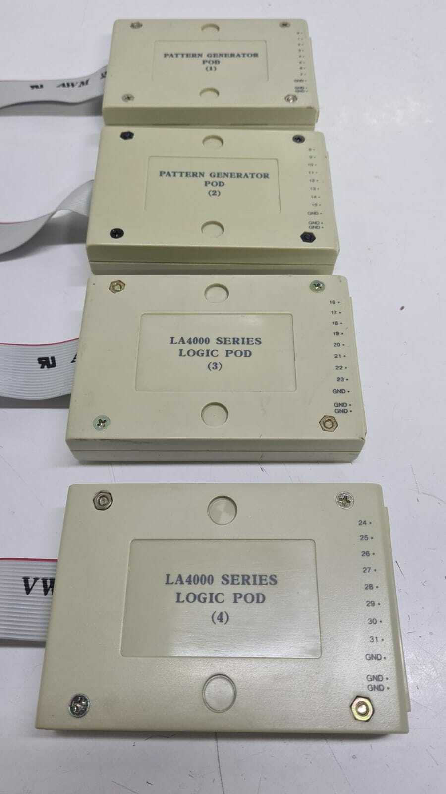 [4 PCS SET] Link Instruments LA4000 Series LOGIK POD (3) (4) PATTERN (1) (2)