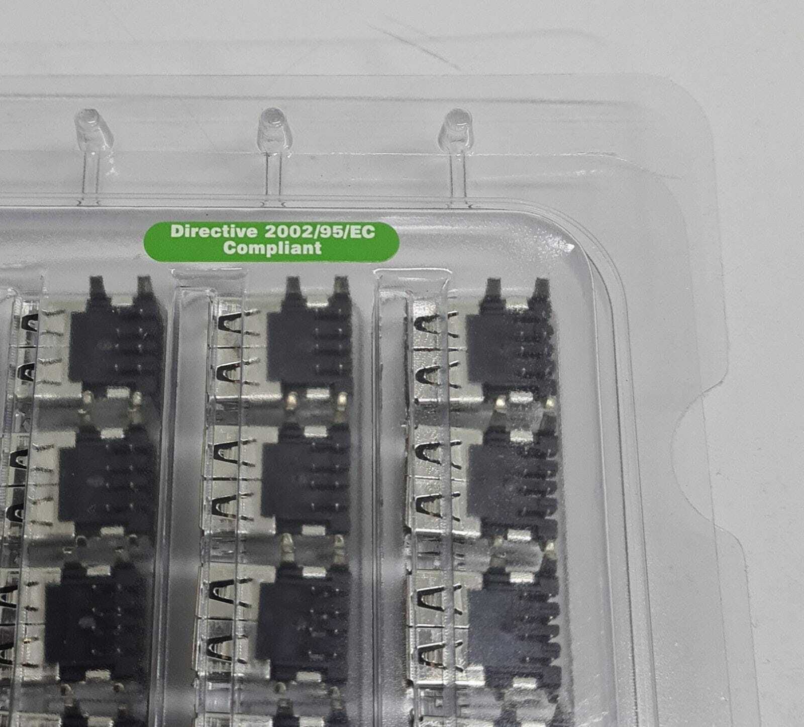 [LOT OF 144] NEW - AMP 5787745-2 8-Pin Dual USB 2.0 Port Receptacle Assembly