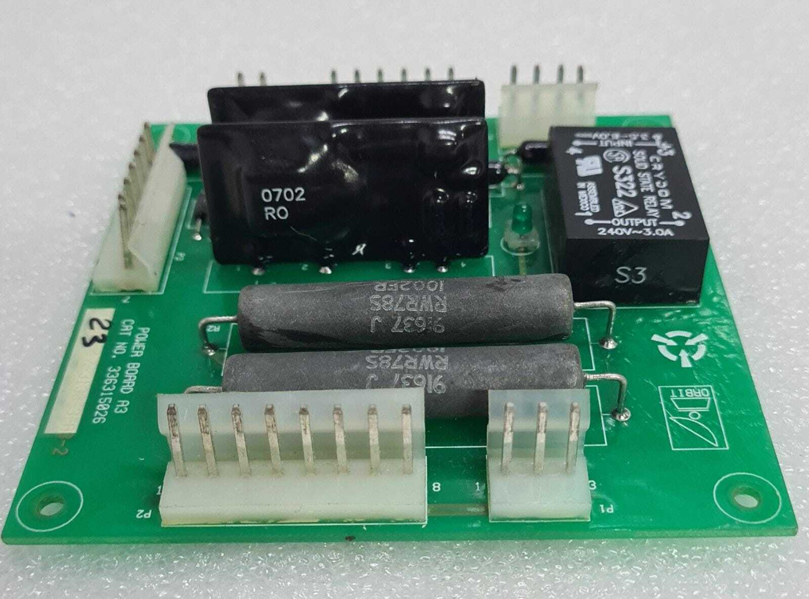ORBIT 336315026 POWER BOARD A3 17-3130 ME294V03700