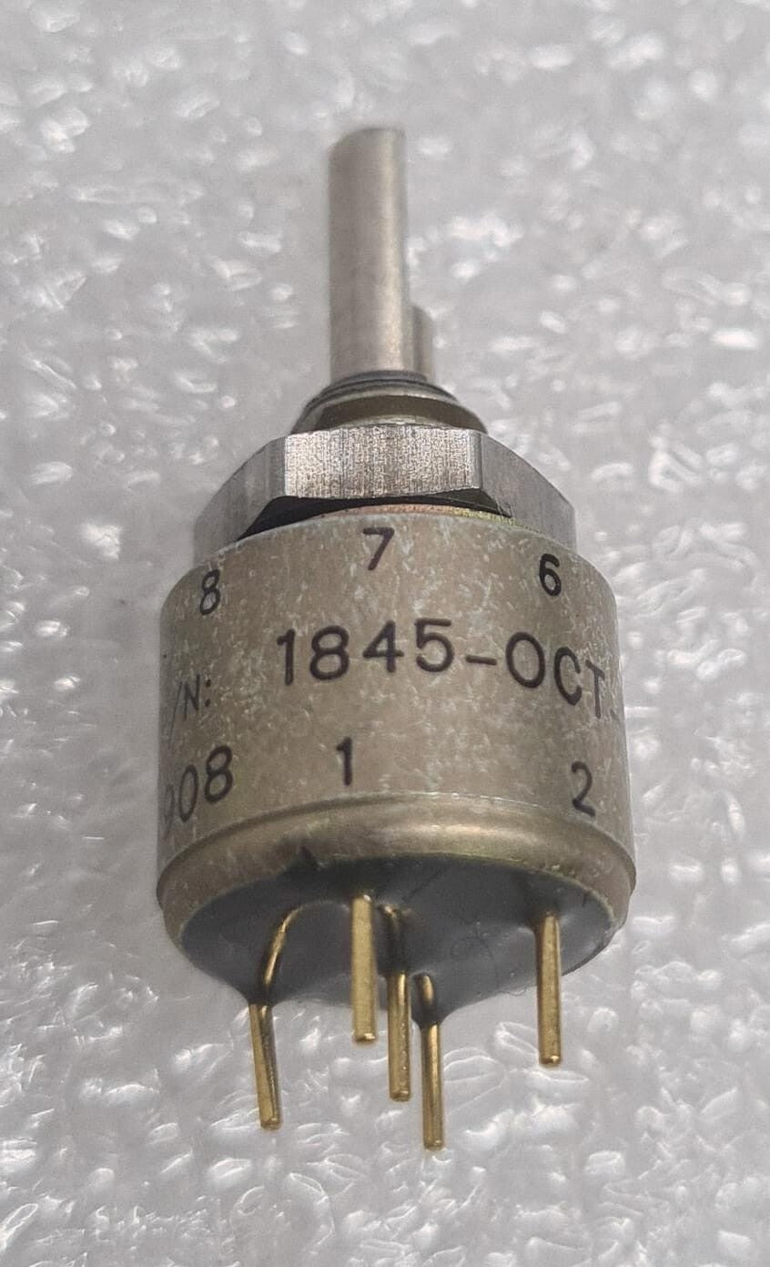 [LOT OF 6] NEW - COLE 31946 1845-OCT-08FP Enclosed Rotary Switch