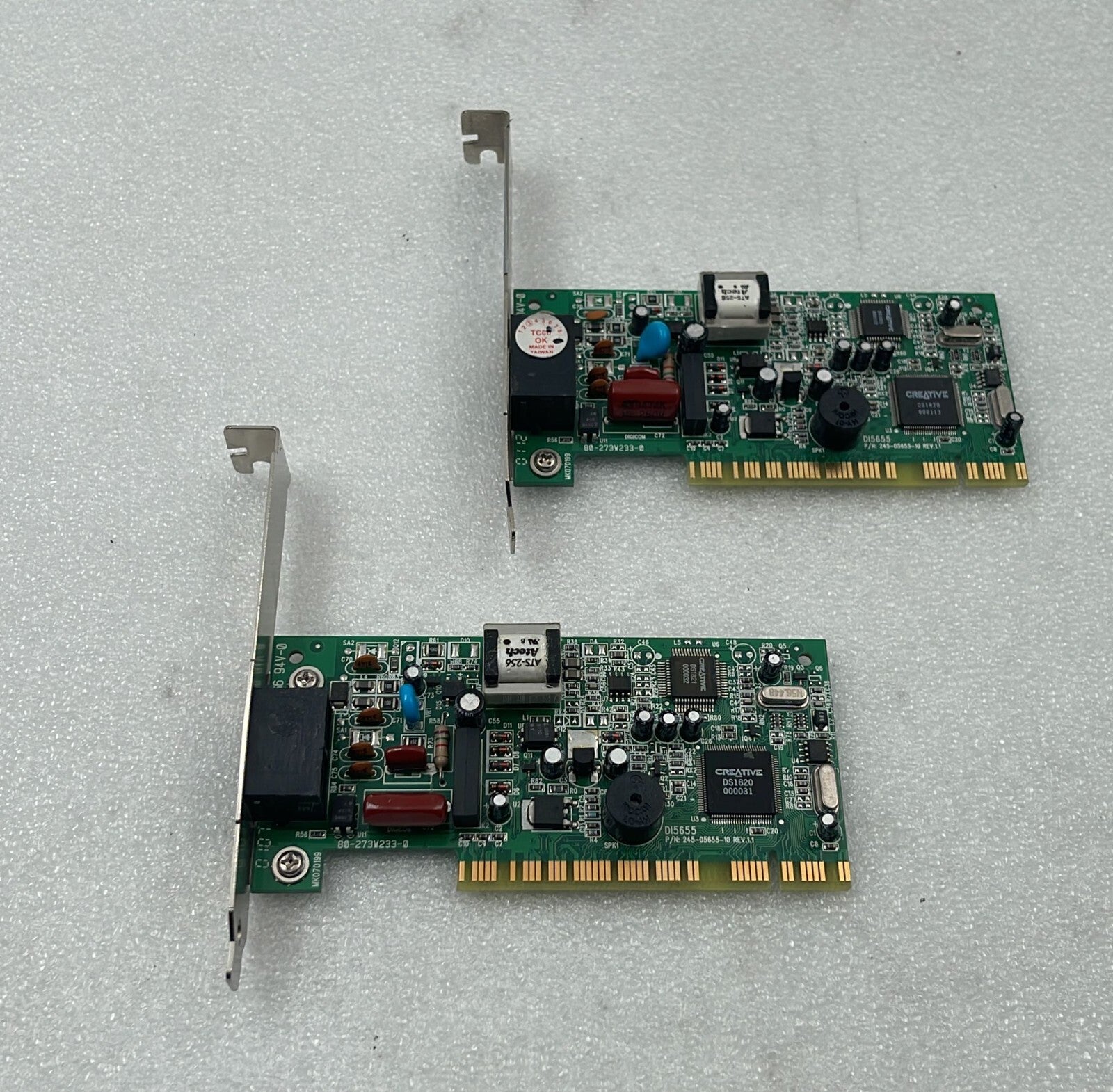 [LOT OF 2] Modem PCI DI5655 245-05655-10 Board