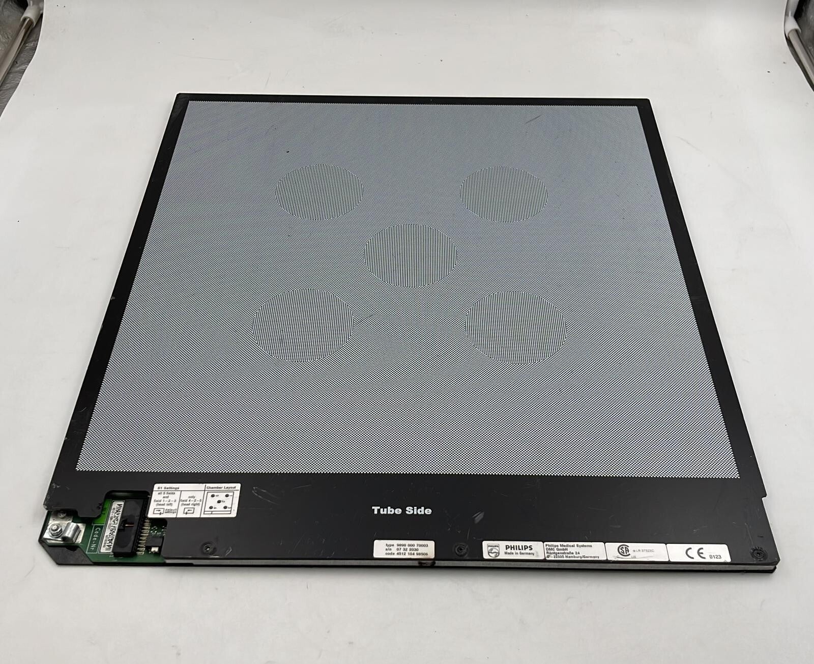 Philips 9890-000-70003 / 4512 104 98506 Trixell Pixium Detector **AS-IS**