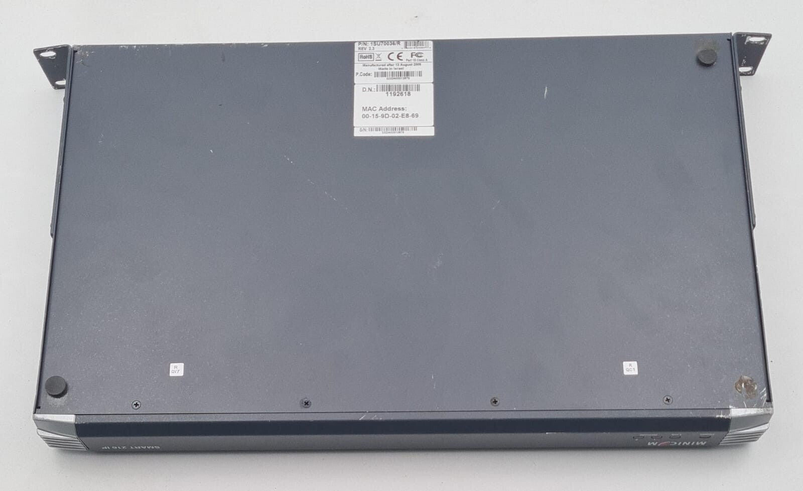 Minicom SMART 216 IP KVM Switch 1SU70036/R V2.3 16-Port Multi-User Remote Access