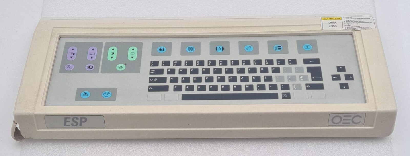 ADVANCED 00-881000-02/A USER INTERFACE KEYPAD ASSY 9370-01139-003