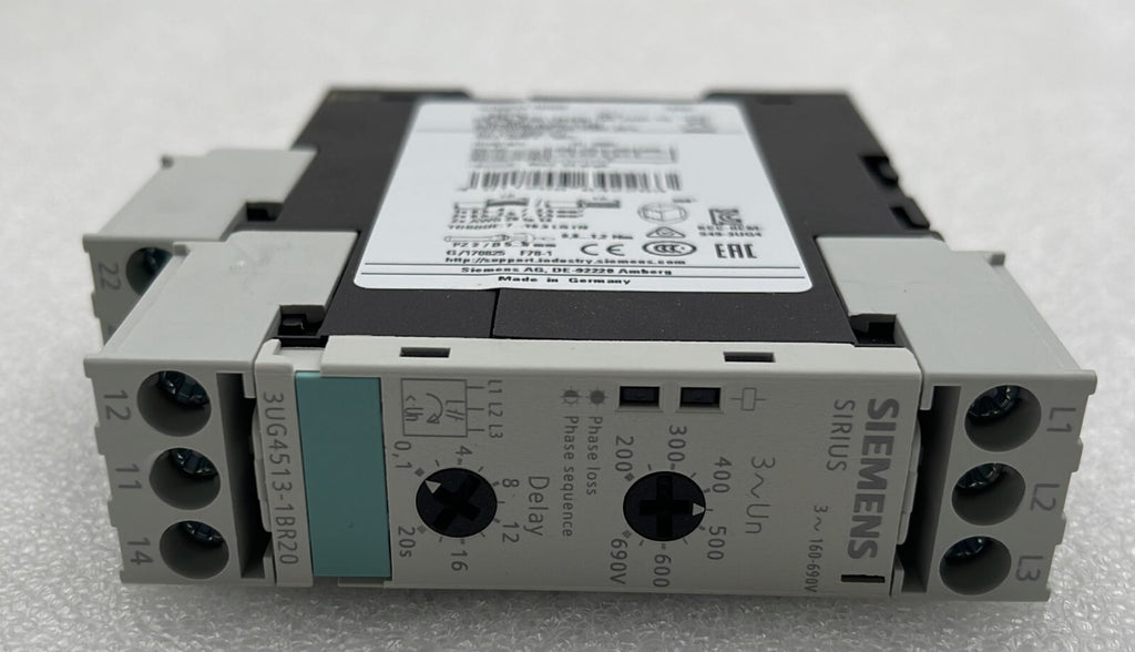 NEW - Siemens SIRIUS 3UG4513-1BR20 Monitoring Relay 160-690V