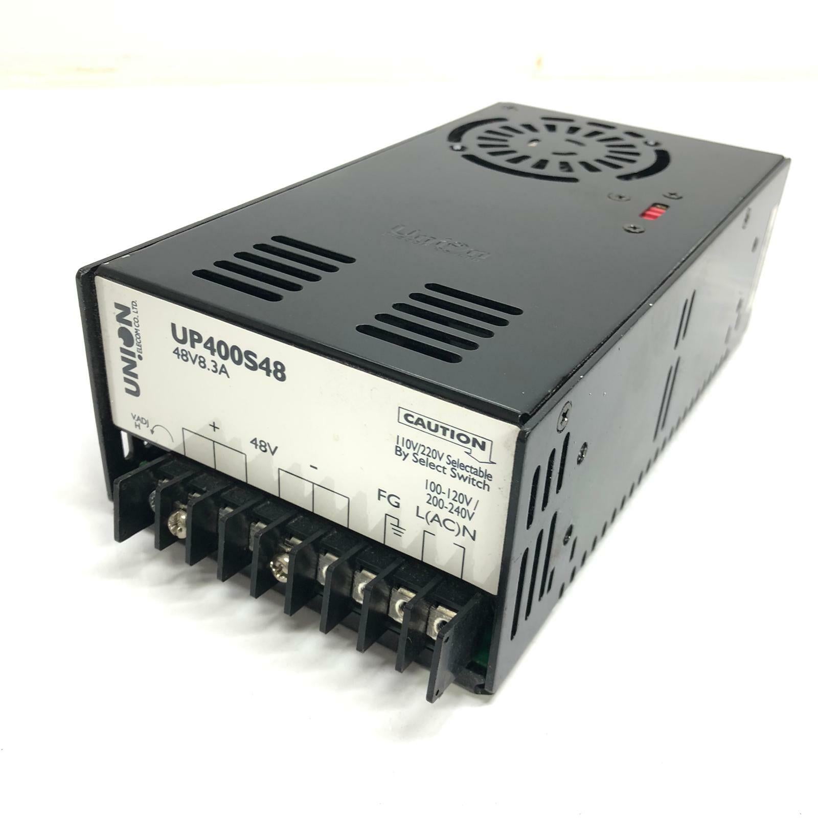 UNION Power Supply P/n: UP400S48 400W 50/60Hz Output 48V 8.3A
