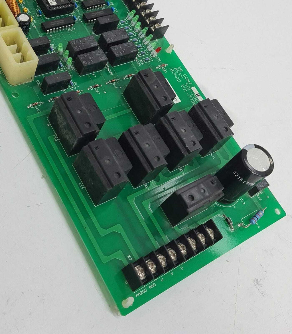 SHIMADZU BK CONT ASSY 501-79879 Board 501-79880A