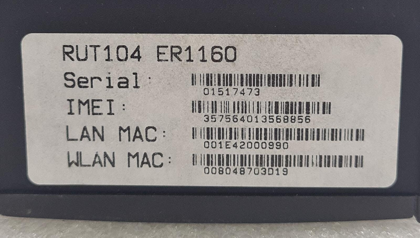 TELTONIKA HSUPA Router RUT 104 ER1160 Mobile 3G Modem LAN