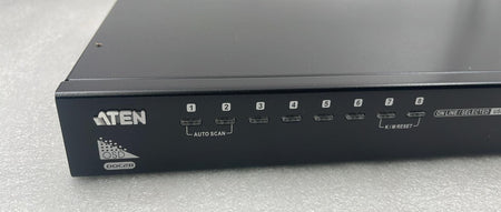 ATEN CS1798 front panel controls close-up