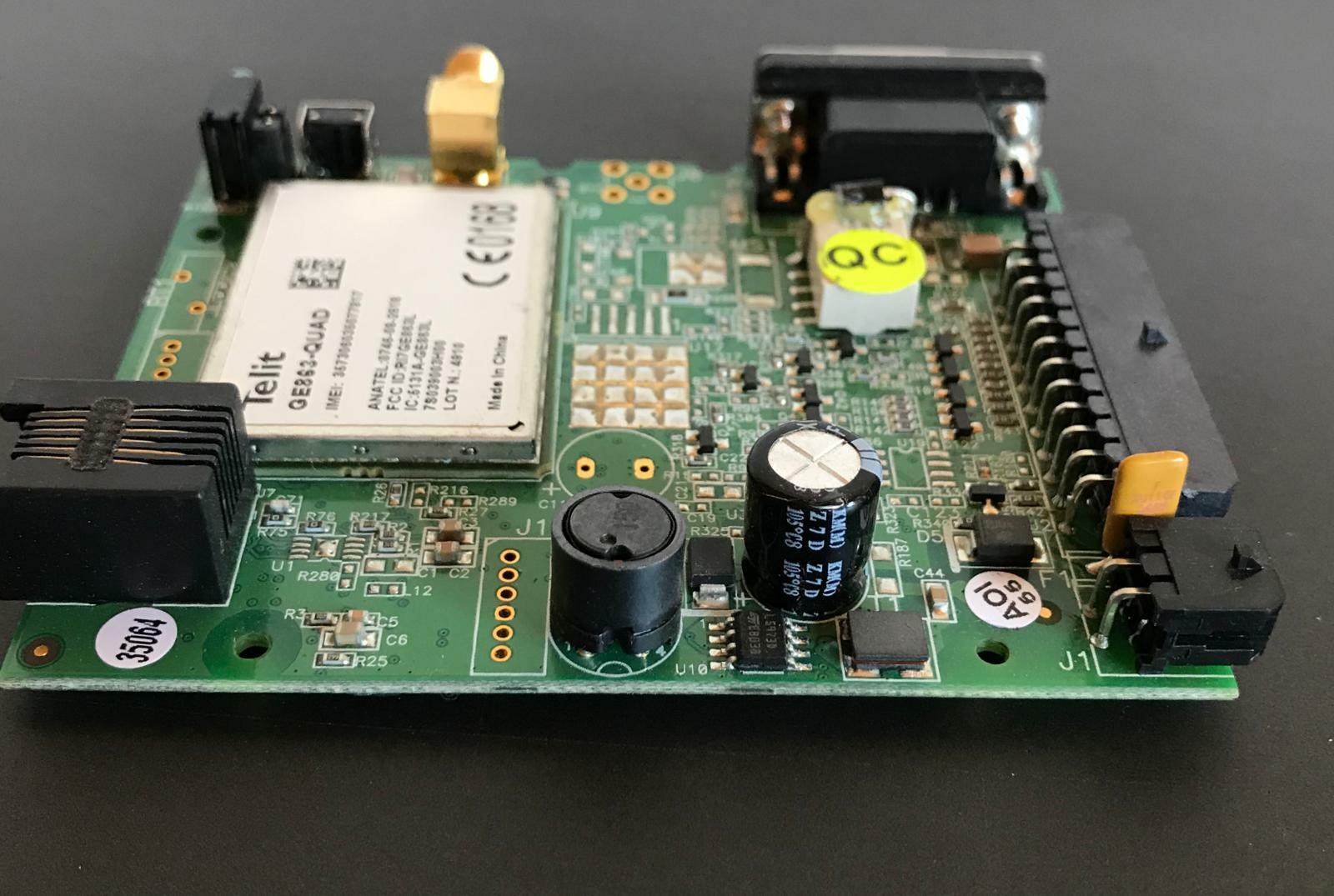 Multi-Chip Module MCM Telit GE863-Quad Board RF GPS Wireless VGA