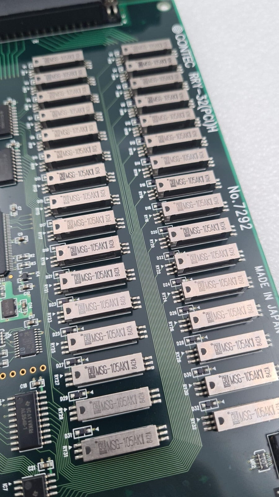 CONTEC RRY-32(PCI)H NO. 7292 Reed Relay Output Board PCI