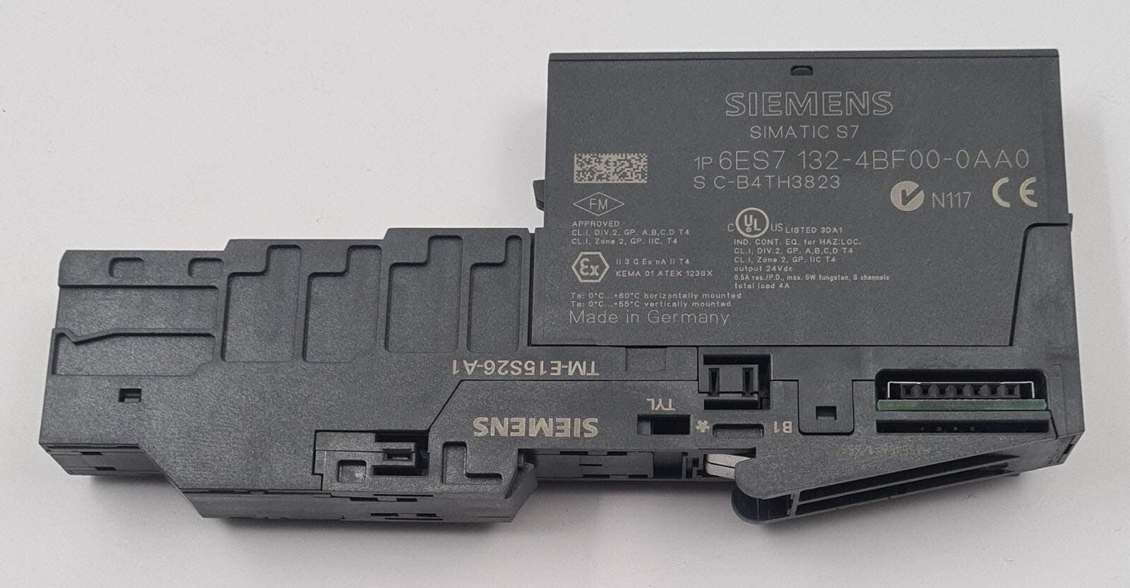 SIEMENS 6ES7 193-4CA40-0AA0 Terminal Module 8 DO TM-E15S26-A1 & 132-4BF00-0AA0