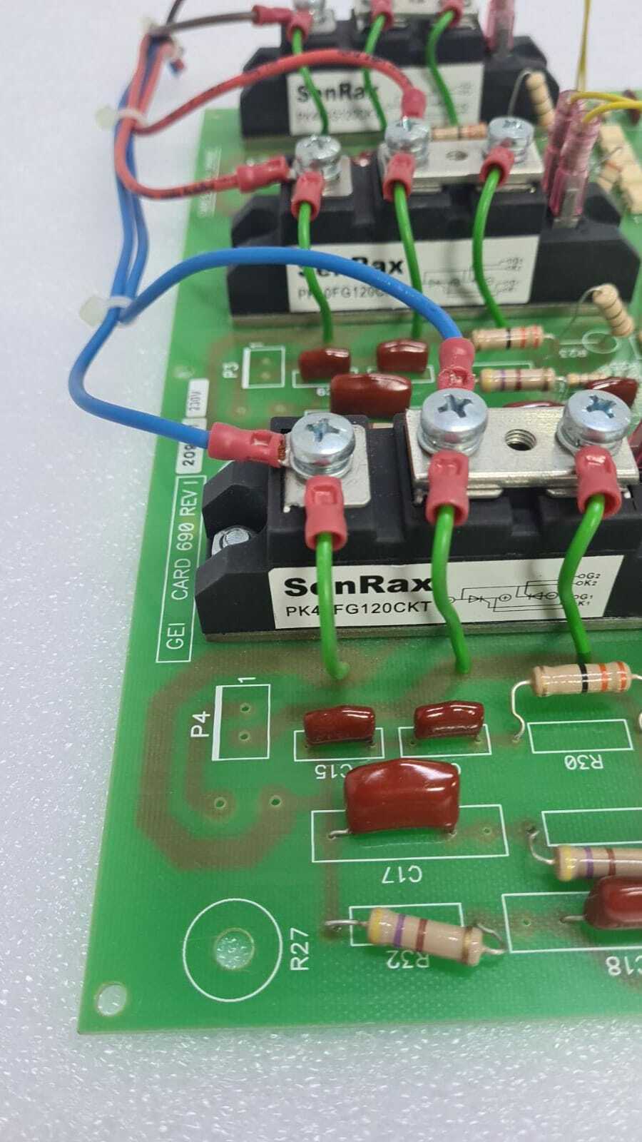 GEI CARD 690 REV I PCB Board 230V
