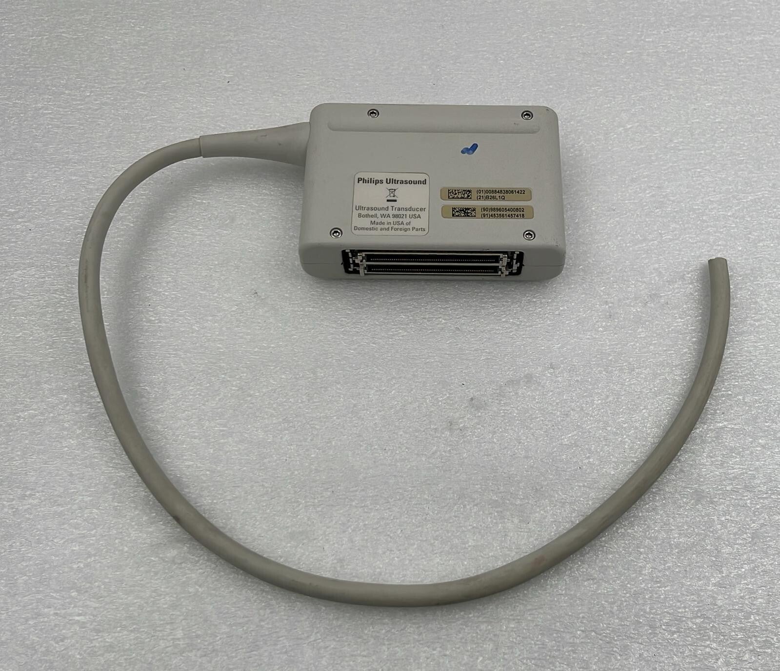 PHILIPS X5-1 ULTRASOUND Transducer Connector Only **AS IS