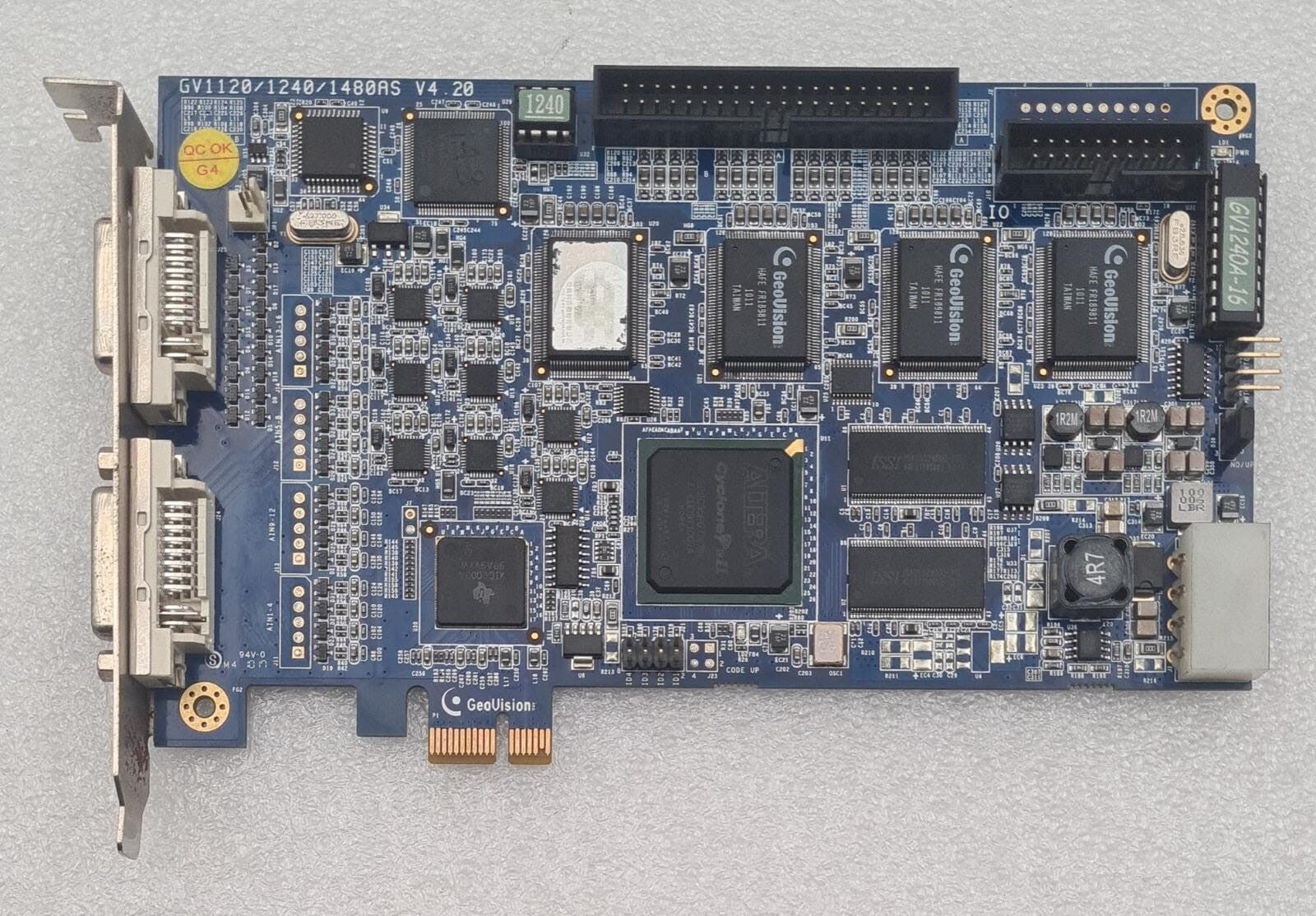 GeoVision GV1120/1240/1480AS V4.20 GV1240A-16 16Ch DVR CCTV Capture Card PCB