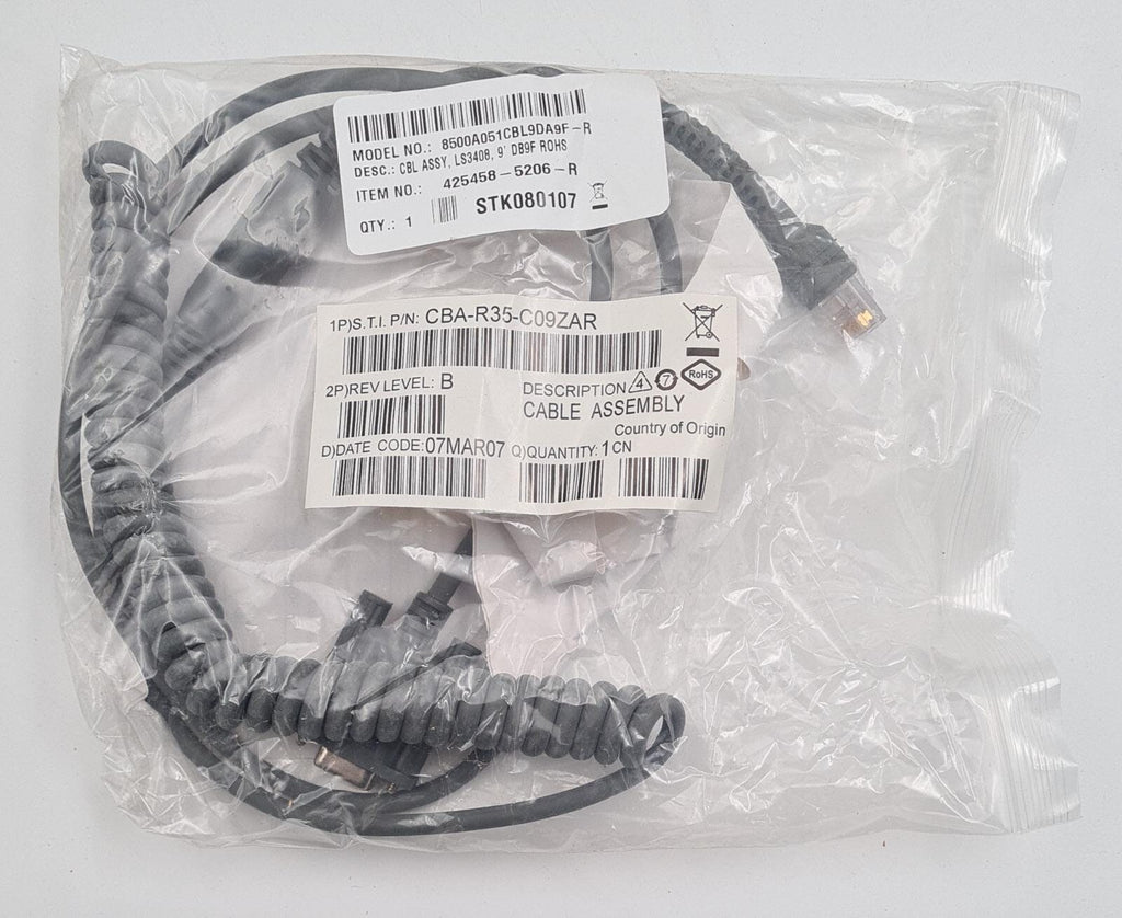 NEW - LXE Symbol Handheld Barcode Scanner LS3408-ER20105R W/ USB Cable KIT SET