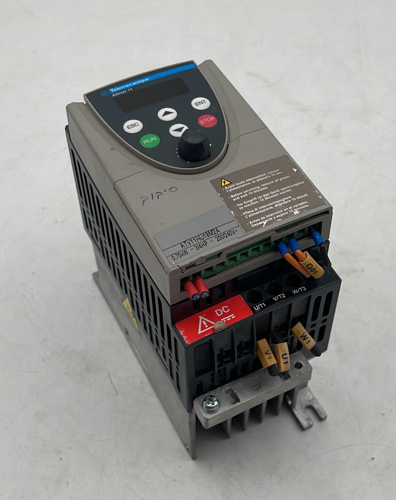 Telemecanique ATV11HU18M2A Inverter Drive 0.75kW 3/4HP
