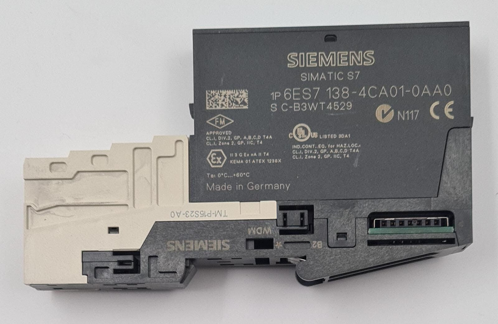 SIEMENS 6ES7 193-4CD20-0AA0 Terminal Module WDM TM-P15S23-A0 & 138-4CA01-0AA0