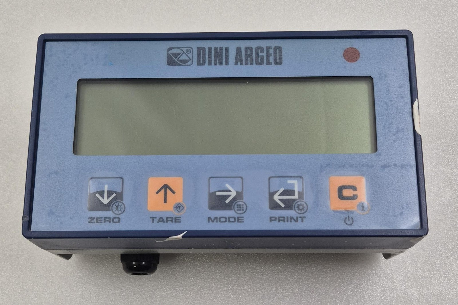 DINI ARGEO DFWL-1 DIGITAL WEIGHT TRANSMITTER SCALE 12VDC