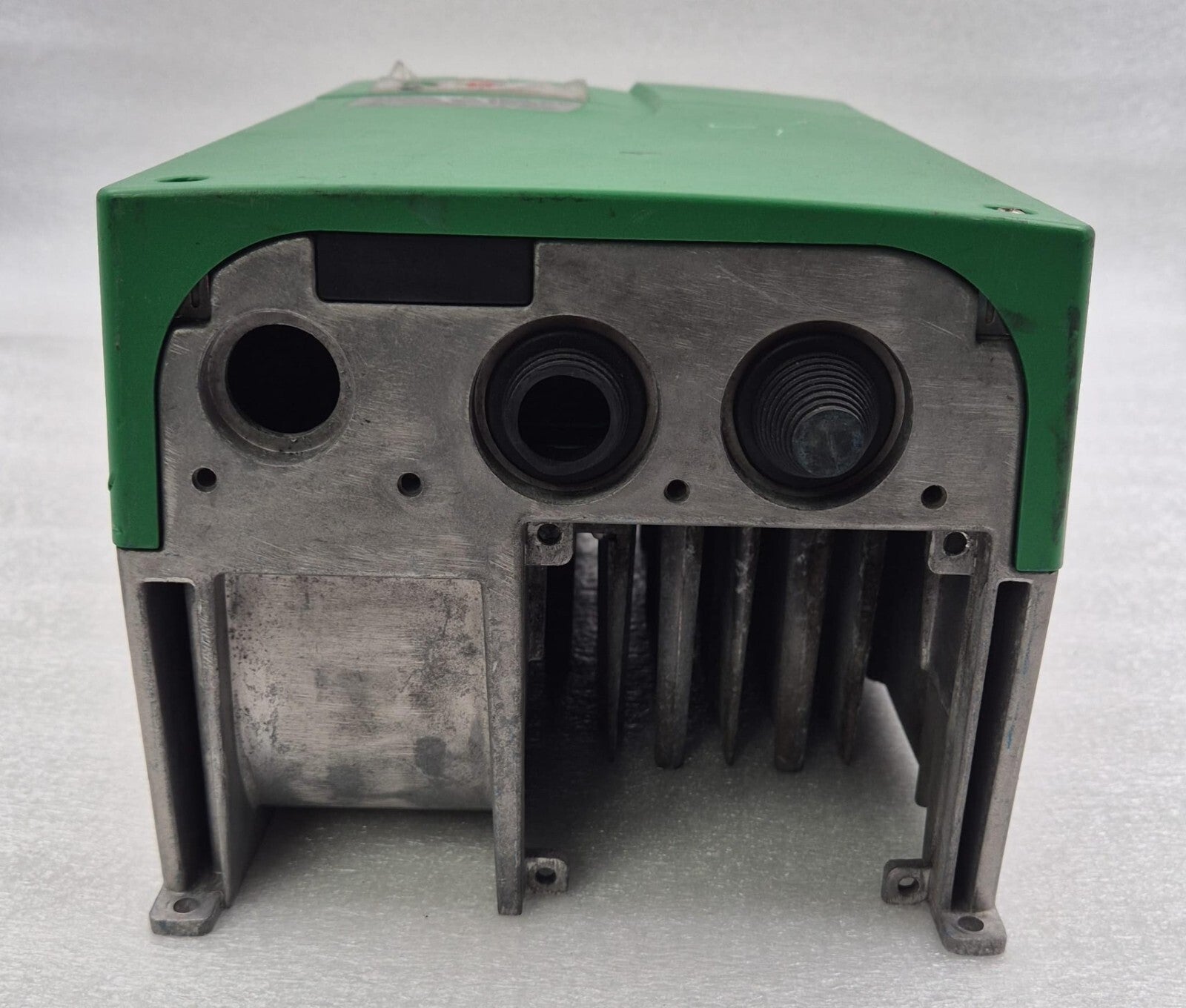 Control Techniques frequency drive underside view