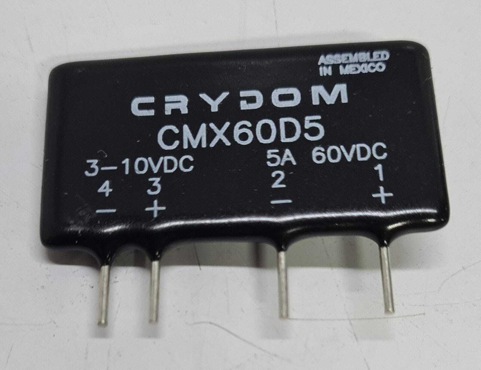 [LOT OF 3] CRYDOM PCB Mount CMX60D5 3-10VDC 5A 60VDC Relay - NEW