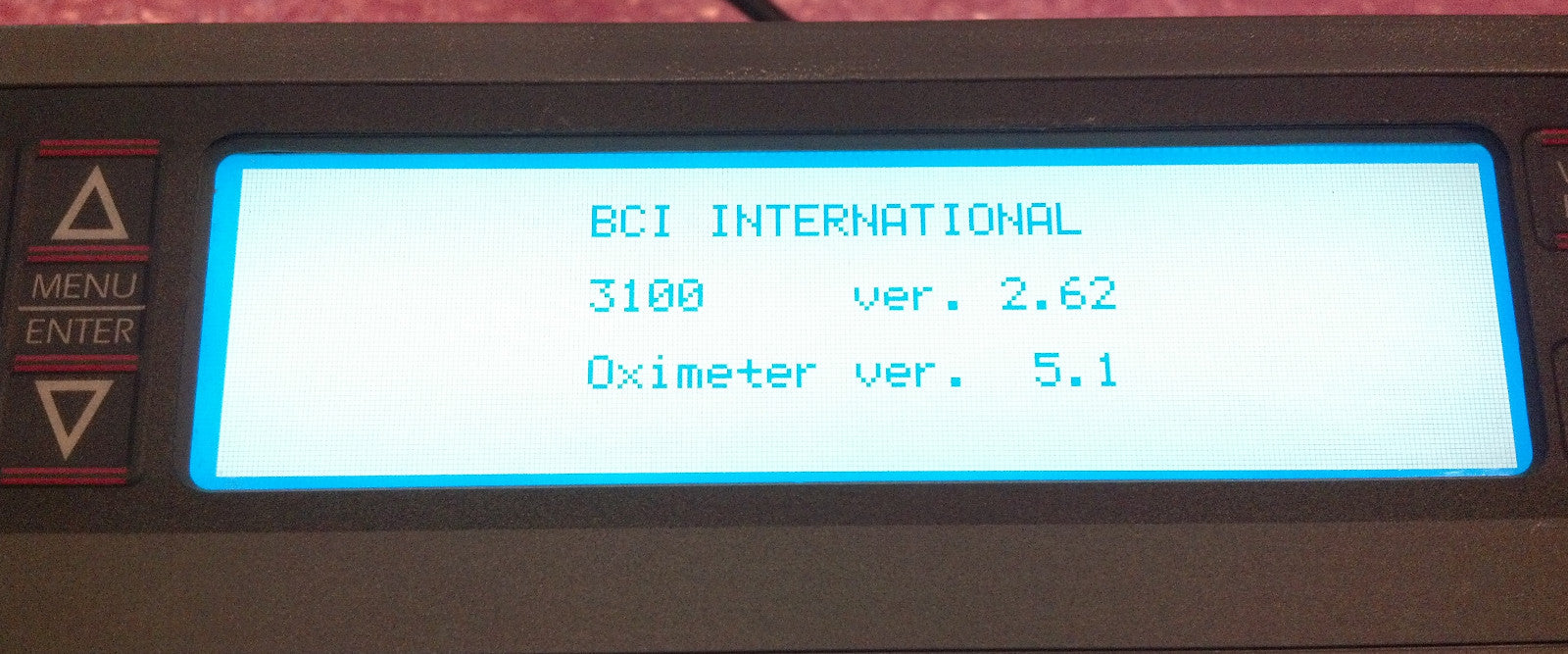 Bci International Oximeter 3100A Model 70750A3 V 5 1 Usa