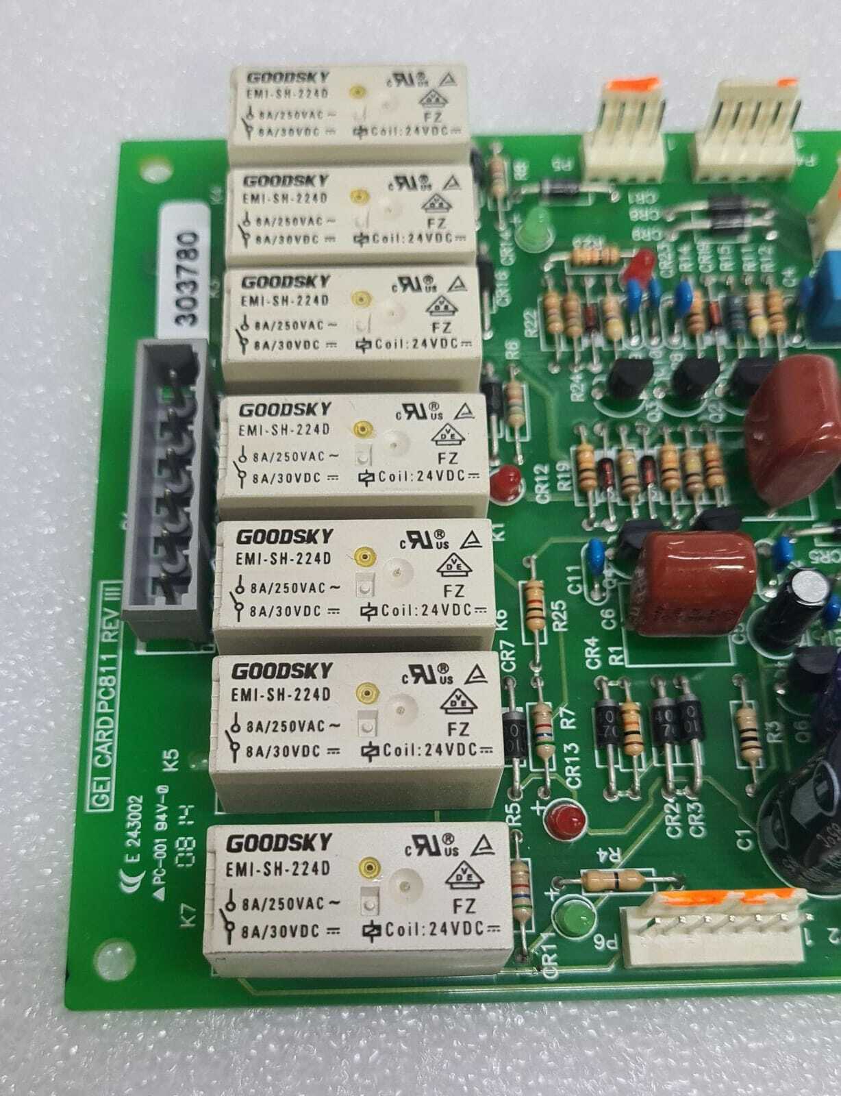 GEI CARD PC811 REV III PCB Board E 243002