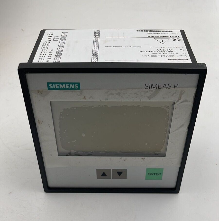 NEW - Siemens SIMEAS P 7KG7000-8AA/BB Power Meter
