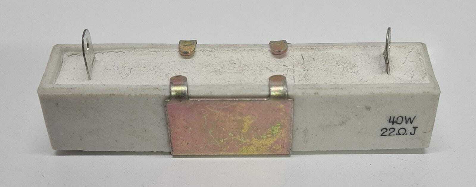 [LOT 4] RES CHAS MNT 40W 22 OHM J Ceramic Power Resistor 90X20X20 mm