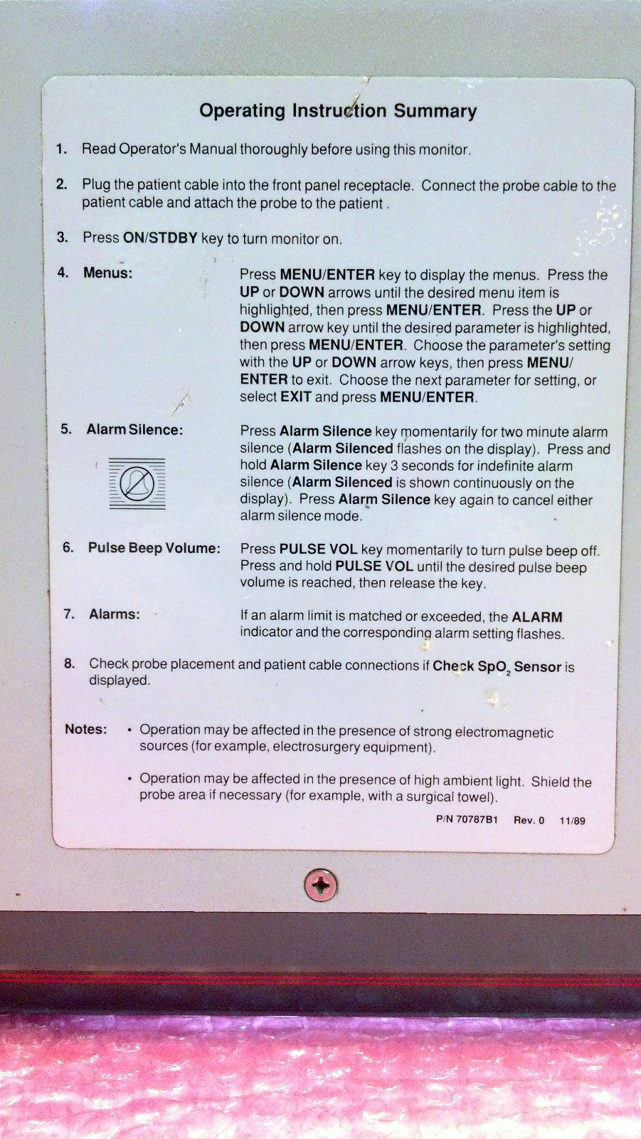 Bci International Oximeter 3100A Model 70750A3 V 5 1 Usa