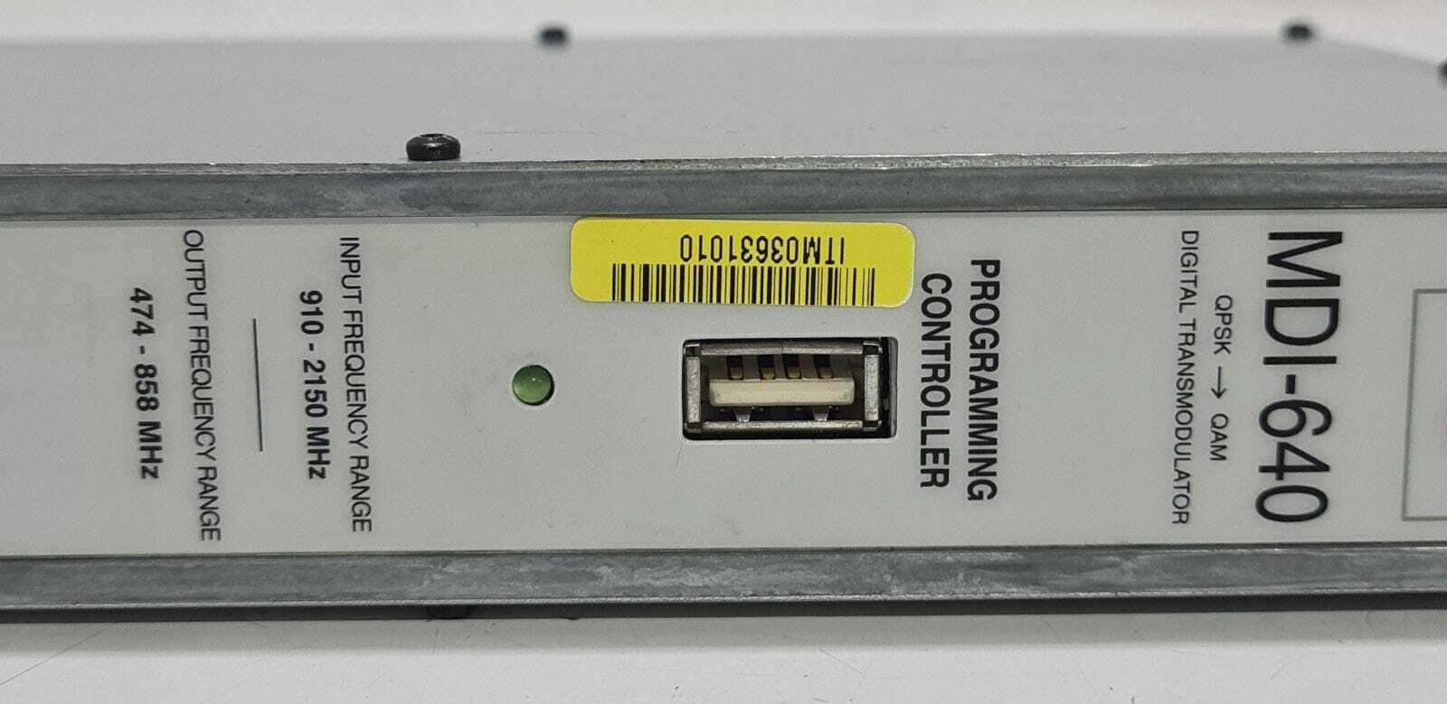 Ikusi MDI-640 DV3 Digital Video Broadcasting 474-858 MHz