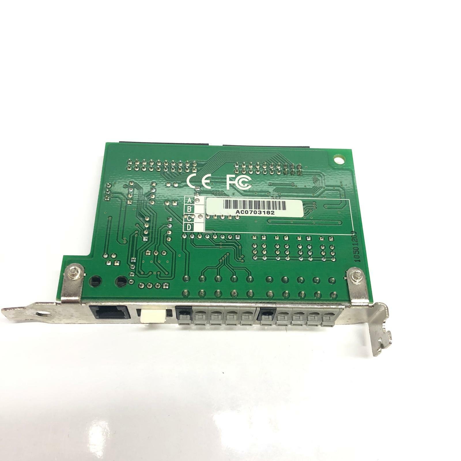 16CH DI/4CH D0/485 V2.10 Card 16CH DI/4CH DO/485 AC0703182