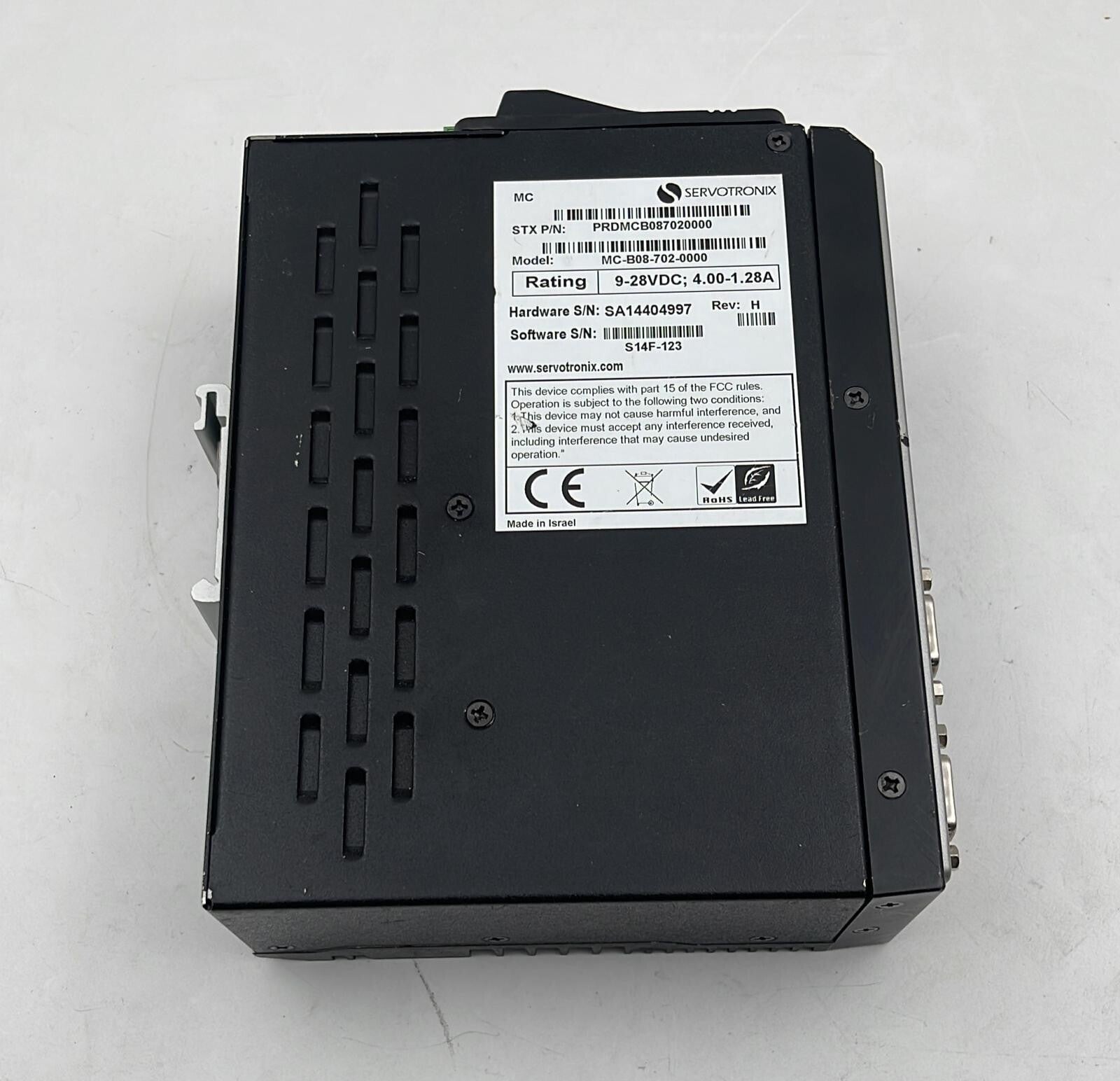 iEi DRPC-100 ServoDrive Servotronix MC-B08-702-0000 PRDMCB087020000