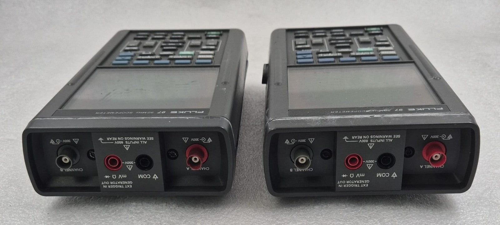 [LOT 2 PCS] PHILIPS FLUKE 97 50MHz SCOPEMETER 9444 000 97958 **FOR PARTS**