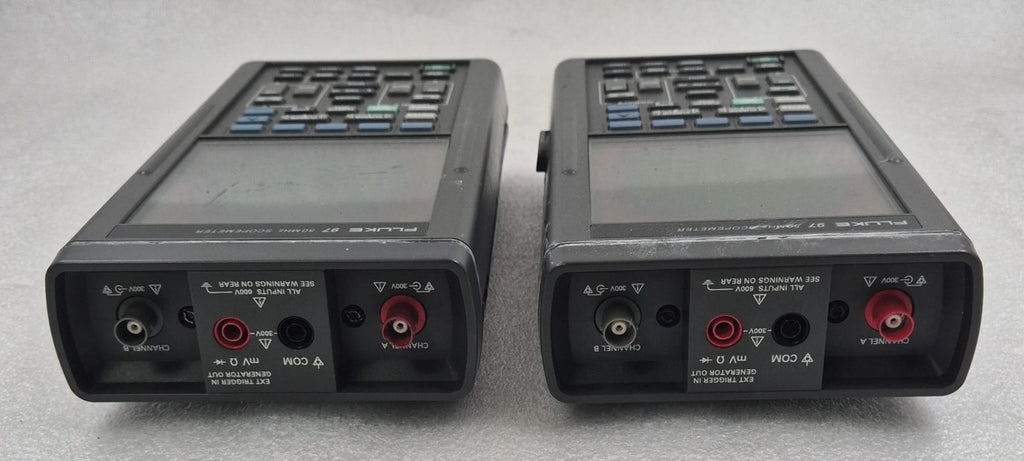 [LOT 2 PCS] PHILIPS FLUKE 97 50MHz SCOPEMETER 9444 000 97958 **FOR PARTS**
