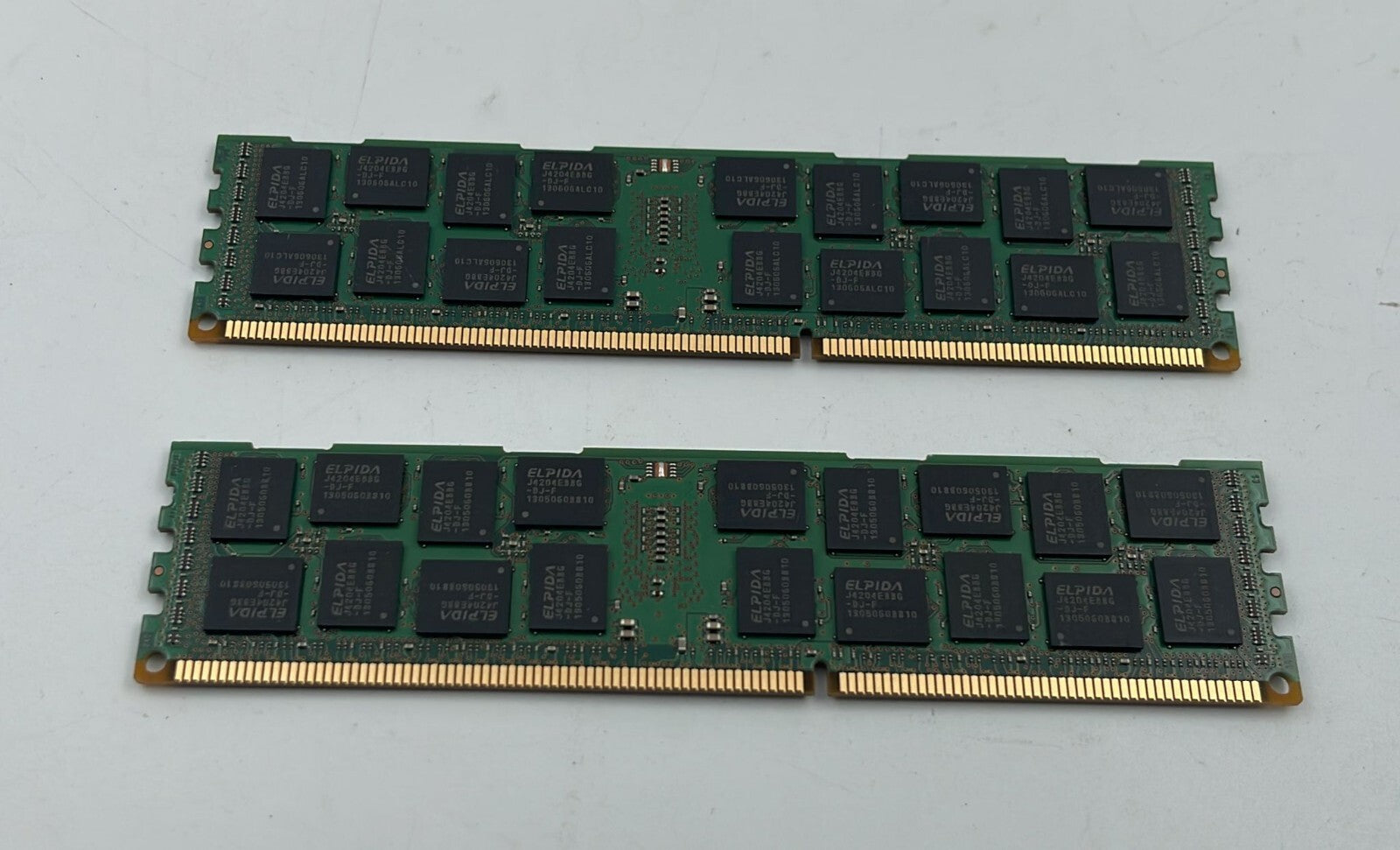 [LOT 2] ELPIDA EBJ17RG4EBWA-DJ-F 16GB 2Rx4 PC3L-10600R DDR3 Server Memory RAM
