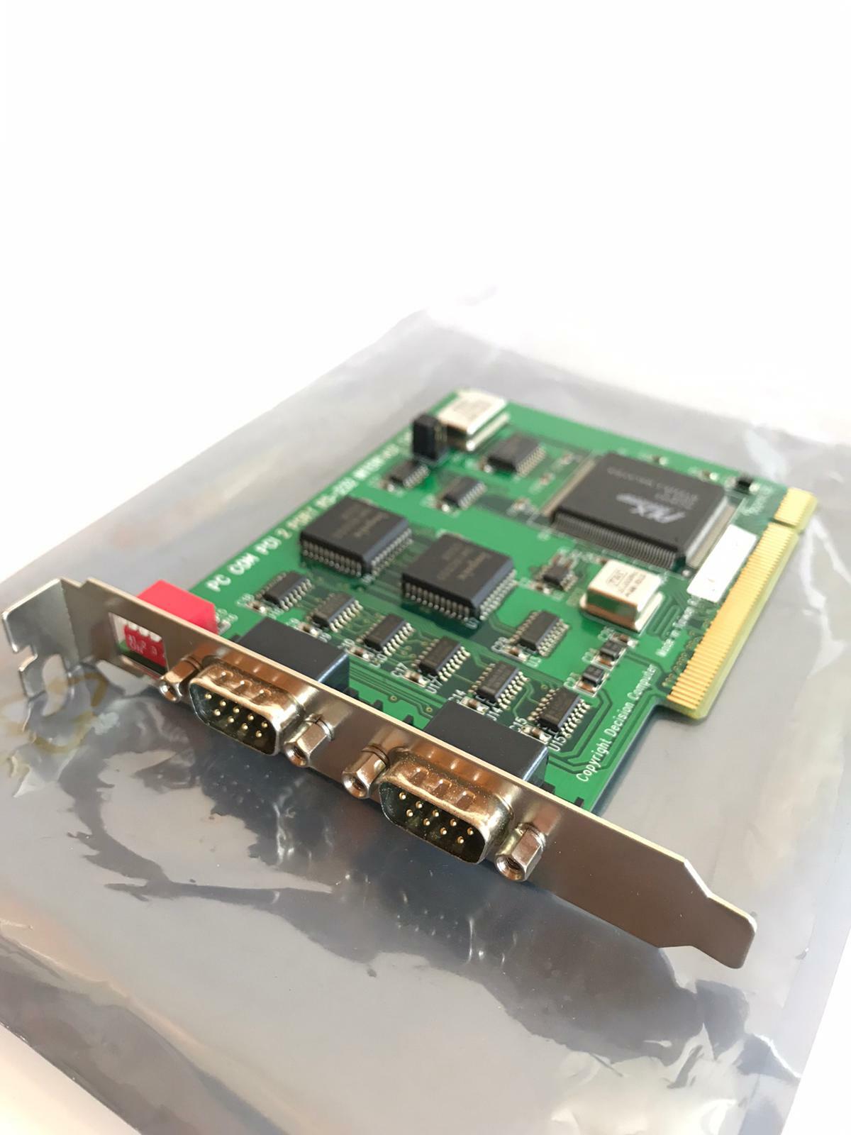 Decision PC Com PCI 2 Port RS-232 Interface Card PCI KODAK CREO PrePress