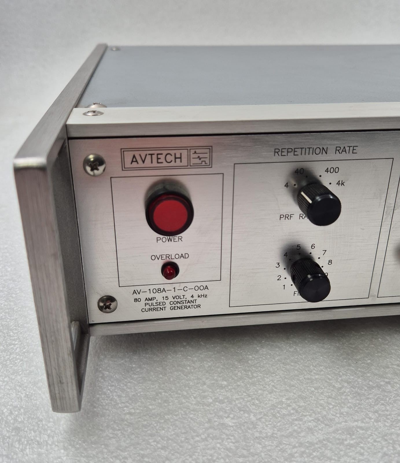 AVTECH AV-108A-1-C-N-OOA Laser Driver PULSED CONSTANT CURRENT GENERATOR