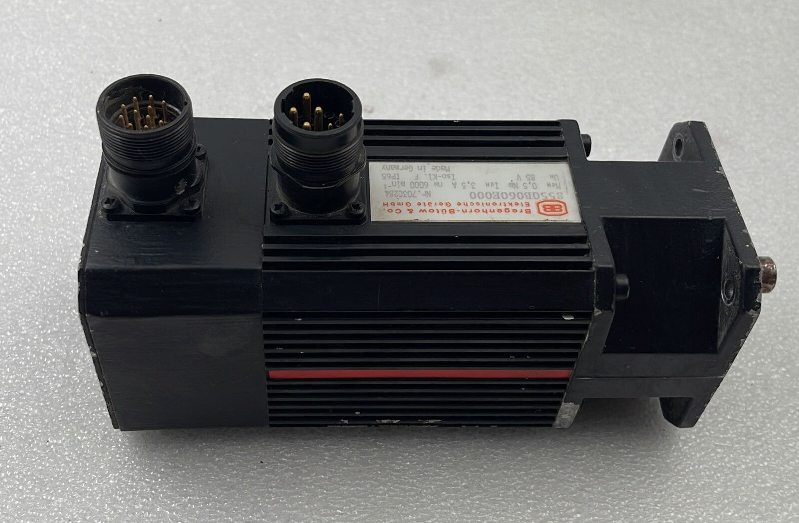 Bregenhorn S550B060E000 Automation Servo Motor 85V