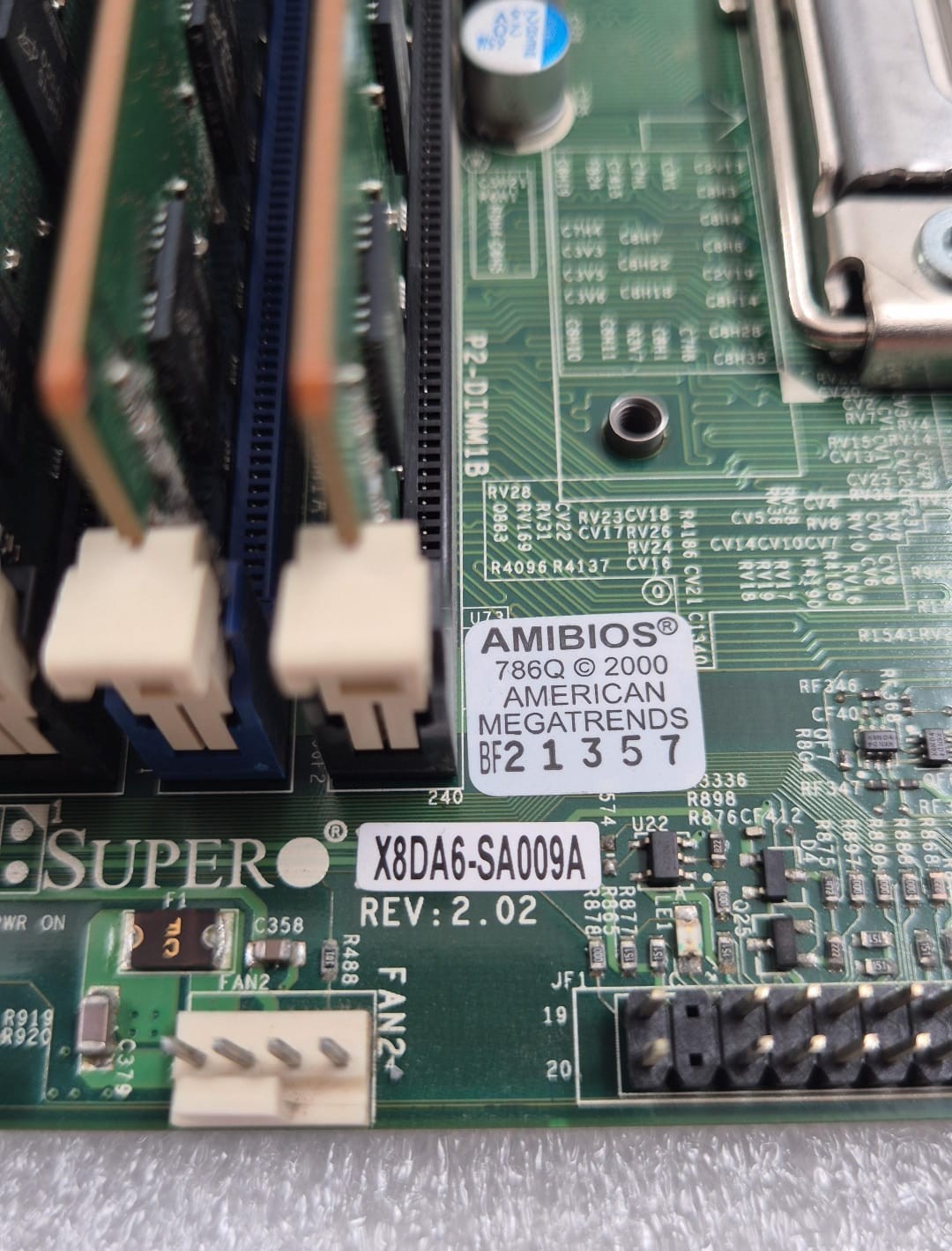 SUPER X8DA6-SA009A Motherboard W/ 6* 4GB & 2* CPU & I/O Shield for Siemens