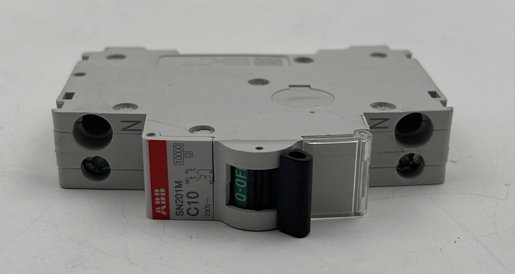 [LOT OF 3 ] ABB SN201M C10 CIRCUIT BREAKER P/N 2CSS275101R0104