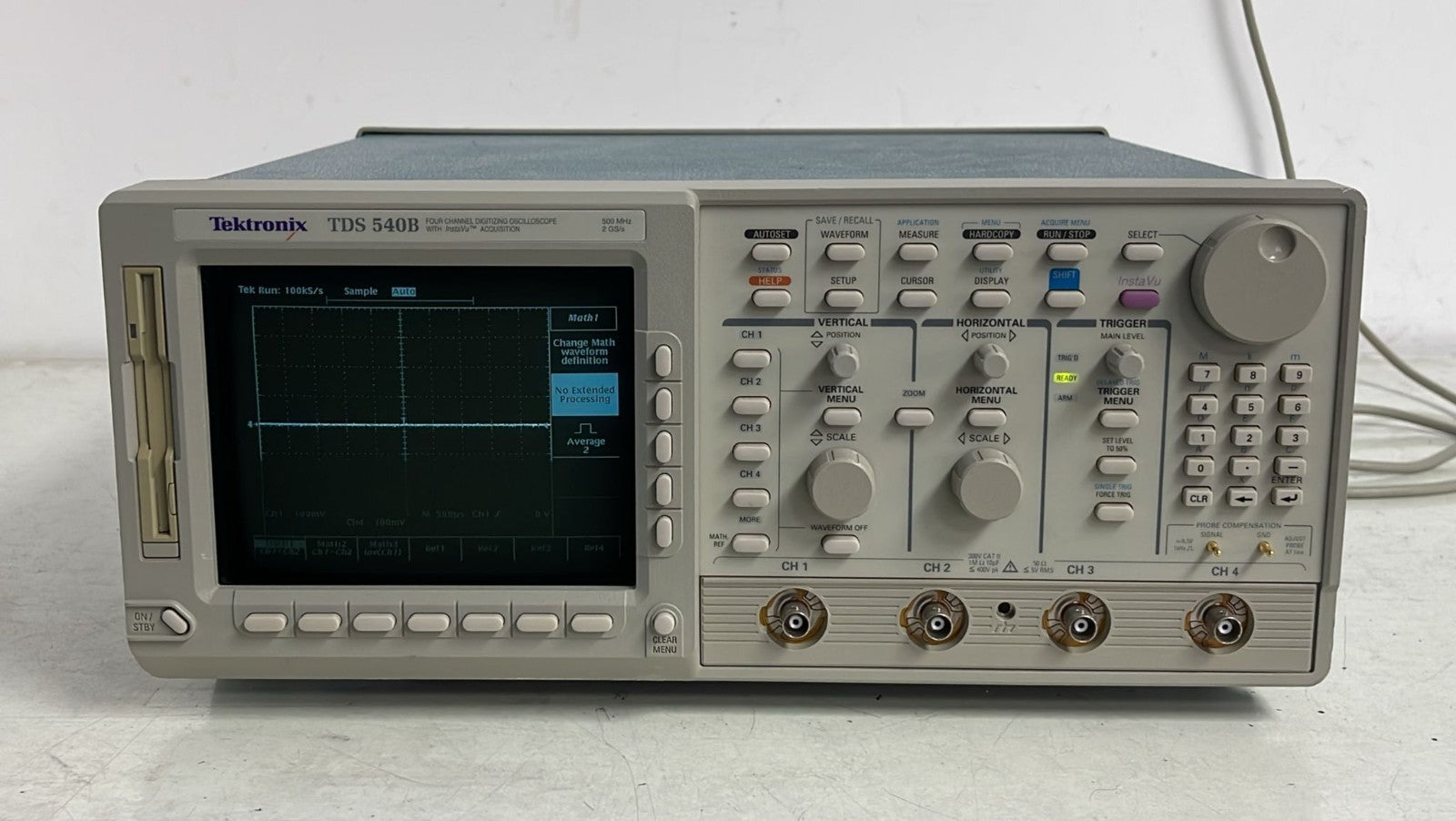 Tektronix TDS 540B Four Channel Digitizing Oscilloscope W/ InstaVu Acquisition