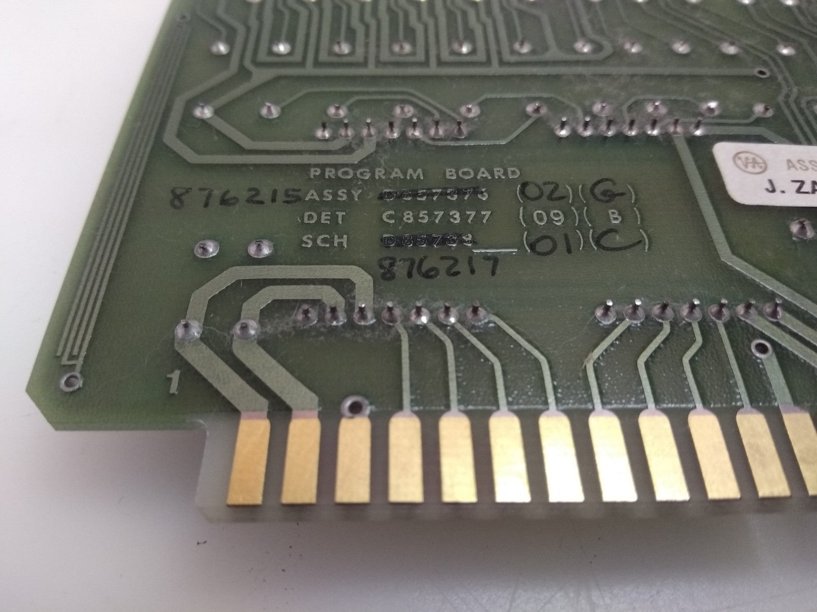 Varian Program Board Pcb Assy d857376 With 20 Pcs Bourns 3057y 1 202