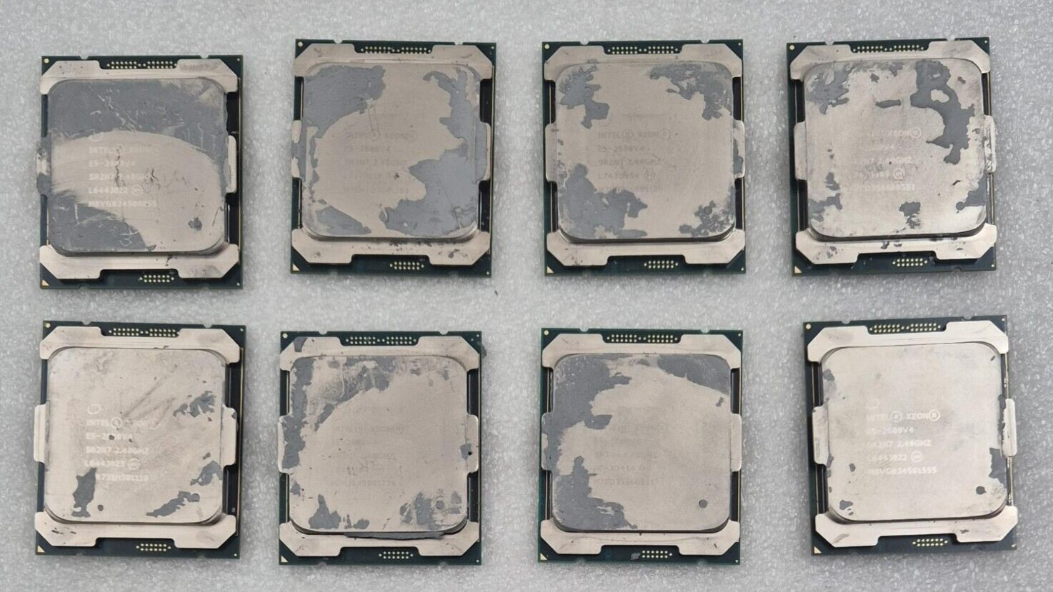[LOT OF 8 PCS] Intel Xeon E5-2680V4 SR2N7 2.40GHZ 14-Core CPU Processor