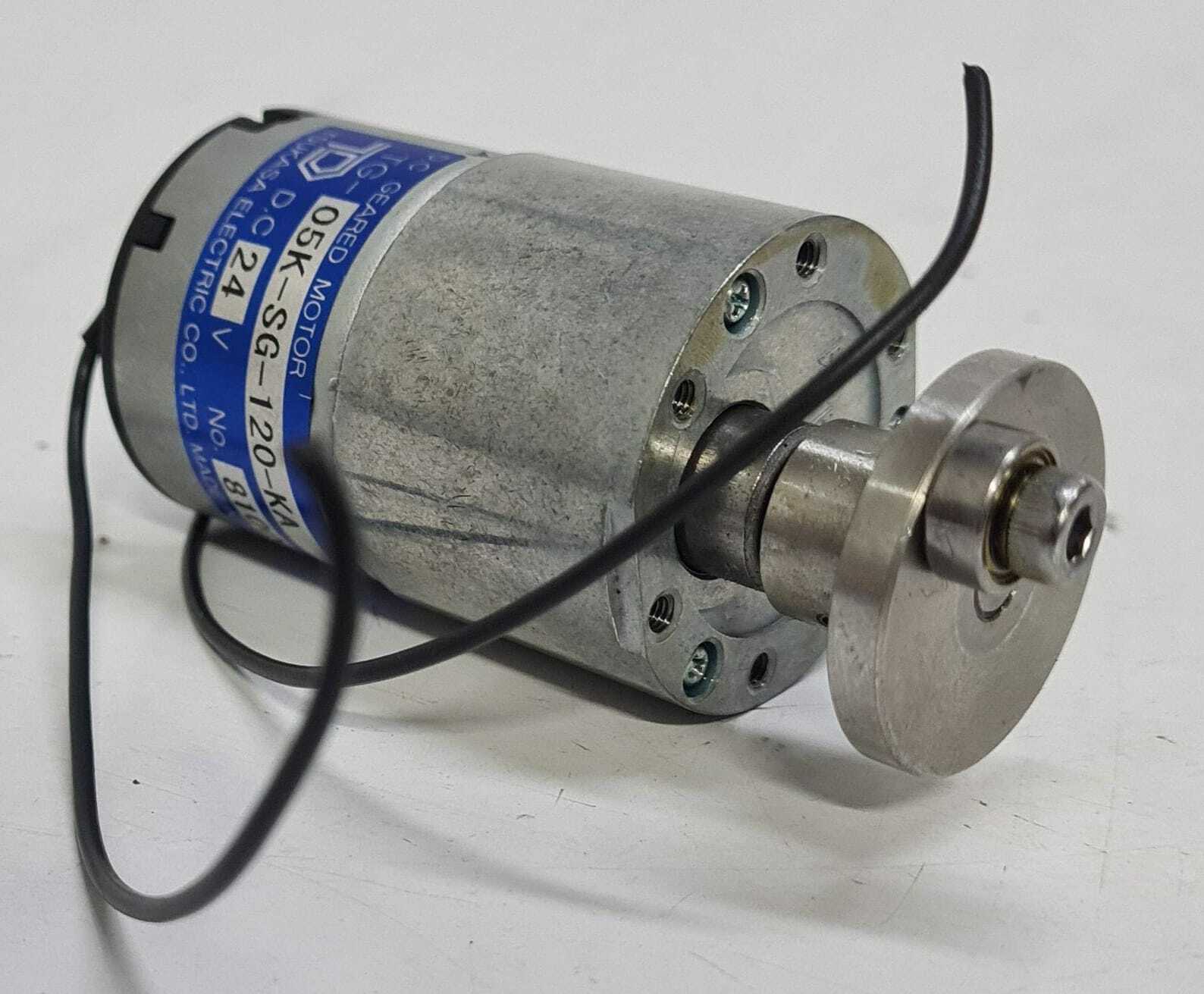 TSUKASA Brushless DC Geared Motor TG-05K-SG-120-KA 24V