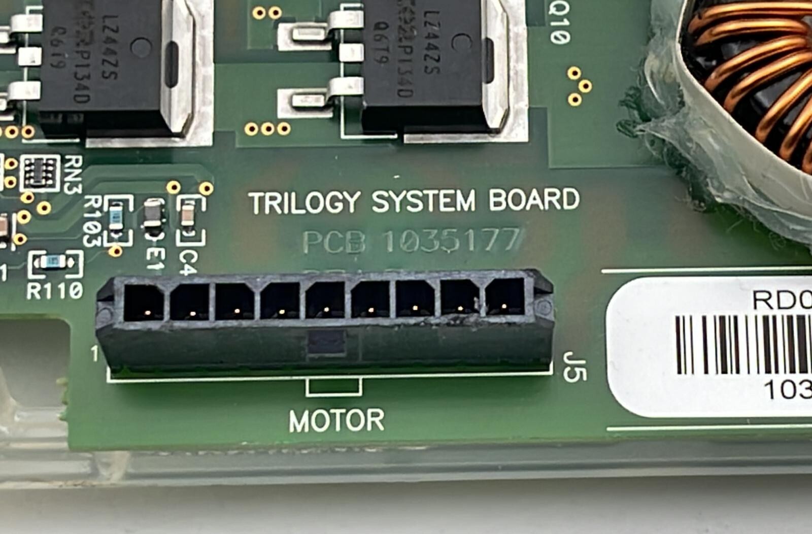 Philips Trilogy System Board PCB 1035177 W/ SHARP LCD