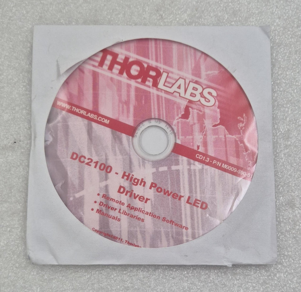 THORLABS DC2100 High Power LED Driver Controller W/ Case & Accessories