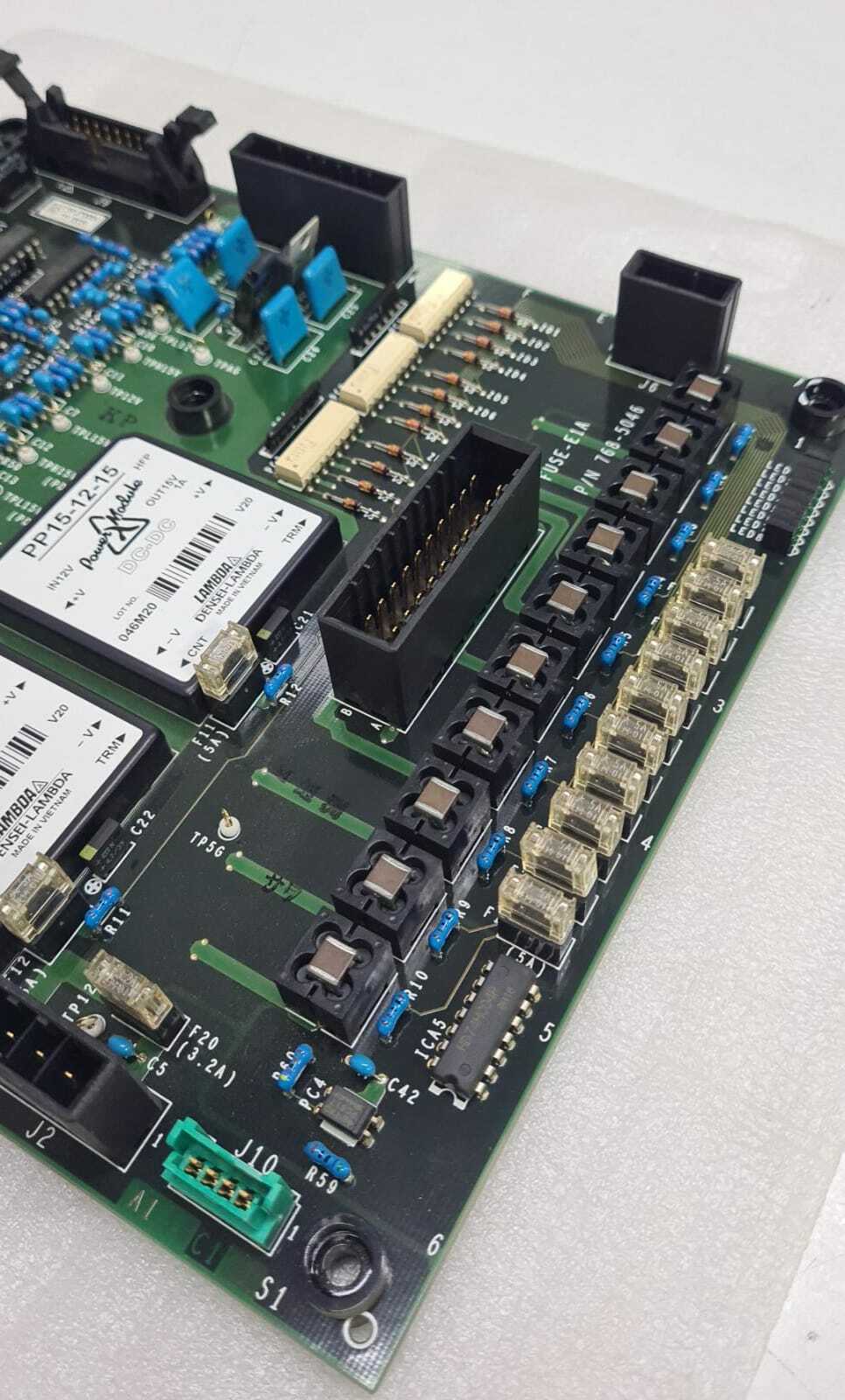 HITACHI FUSE-E1A P/N 768-5046 Power Board C 27685146 W/ 2* LAMBDA PP15-12-15